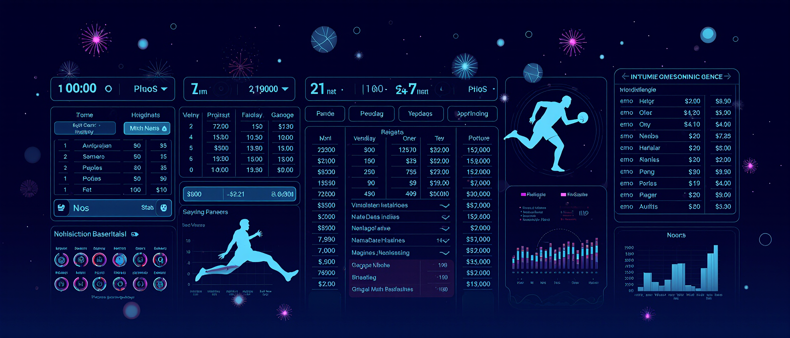 Live sports odds data